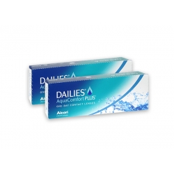 Dailies Aqua Comfort Plus - 2 x 30 szt. - jednodniowe soczewki kontaktowe